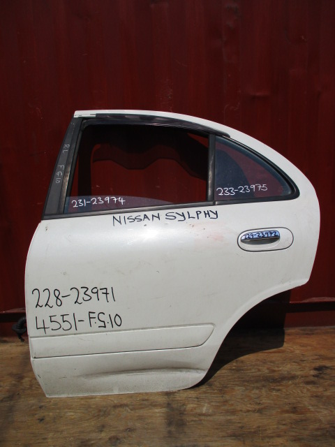 Used Nissan  DOOR SHELL REAR LEFT